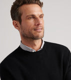 Peter Millar Autumn Crest Honeycomb Crewneck Sweater