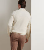 Peter Millar Brant Button Mock Sweater