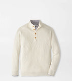 Peter Millar Brant Button Mock Sweater