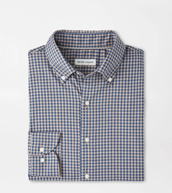 Peter Millar Conway Crown Lite Cotton-Stretch Sport Shirt