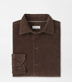 Peter Millar Aspen Cotton Cashmere Corduroy Sport Shirt