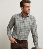 Peter Millar Whitecap Performance Flannel Sport Shirt