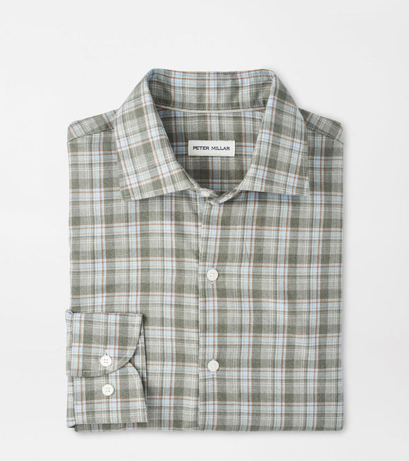 Peter Millar Whitecap Performance Flannel Sport Shirt