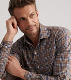 Peter Millar Big Bear Performance Flannel Sport Shirt