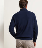 Peter Millar Crescent Texture Quarter Zip Sweater