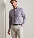 Peter Millar Wayne Performance Twill Sport Shirt