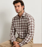 Peter Millar Cannon Performance Flannel Sport Shirt