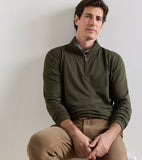 Peter Millar Albatross Cotton-Blend Piqué Quarter-Zip