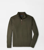 Peter Millar Albatross Cotton-Blend Piqué Quarter-Zip