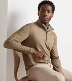 Peter Millar Albatross Cotton-Blend Piqué Quarter-Zip