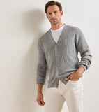 Peter Millar Alpine V-Neck Cardigan Sweater