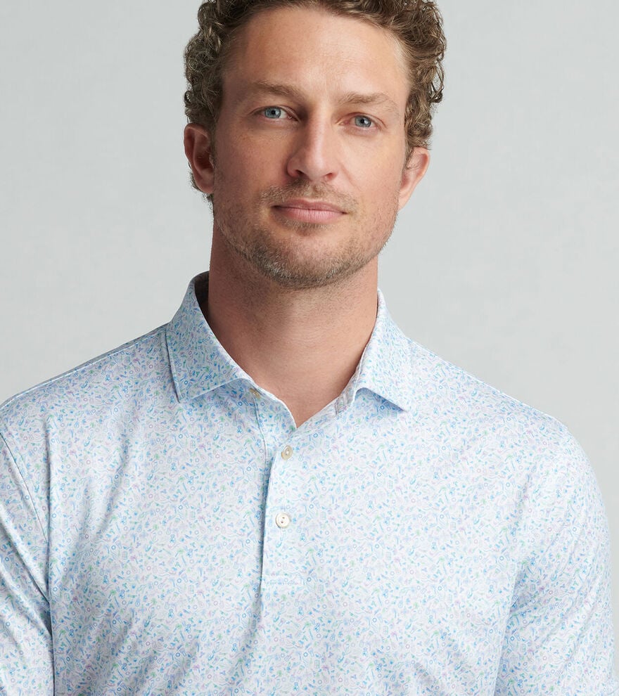 Peter Millar Island Jammin' Performance Jersey Polo – Savile Lane