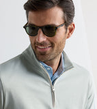 Peter Millar Albatross Cotton-Blend Piqué Quarter-Zip