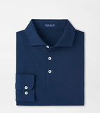 Peter Millar Cool Cotton Long-Sleeve Polo