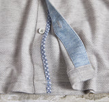 Nicoby Honeycomb Knit Button Front Shirt