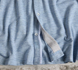 Nicoby Honeycomb Knit Button Front Shirt