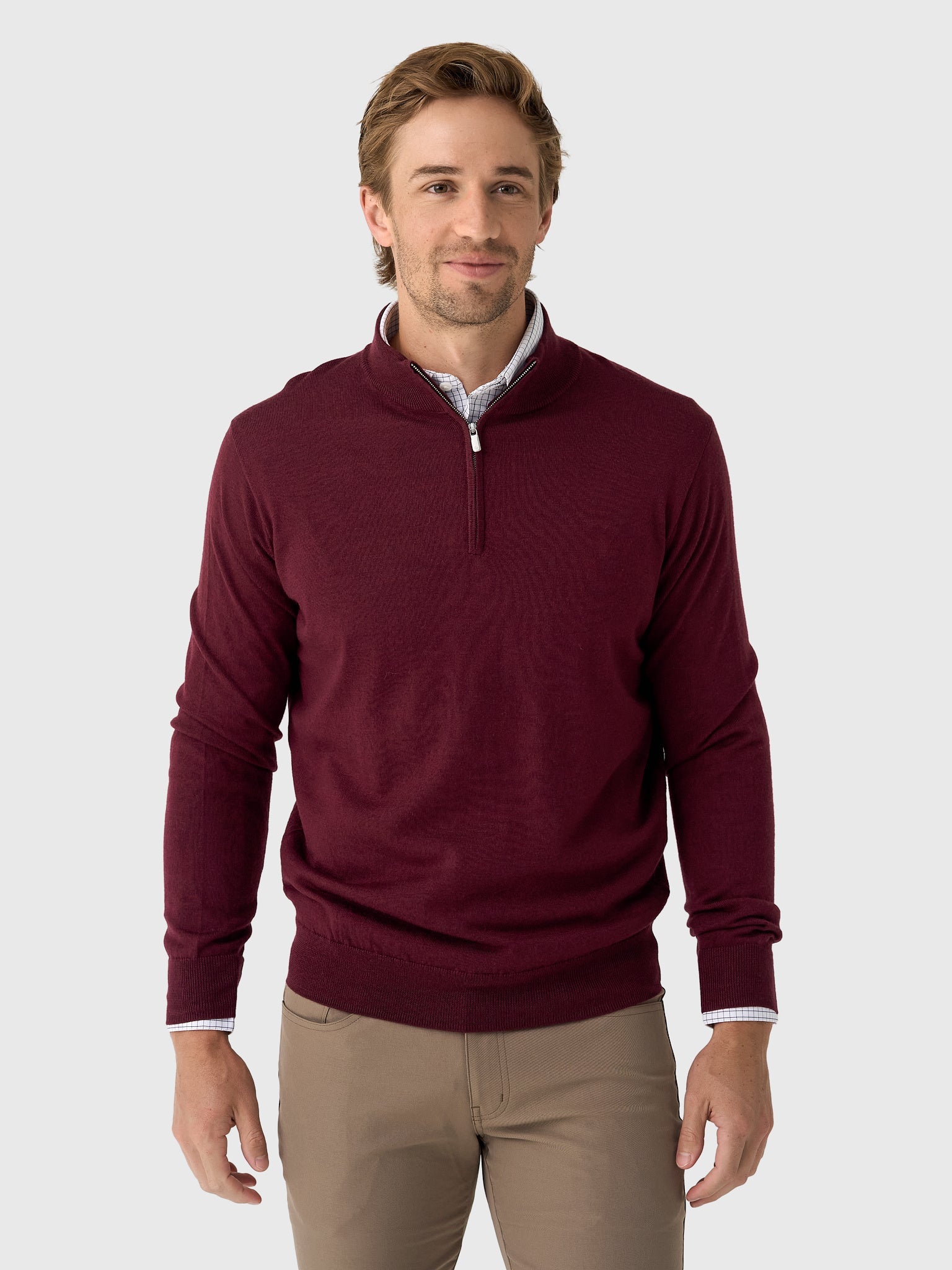 Peter Millar Solstice Performance Hybrid Full-Zip Cardigan