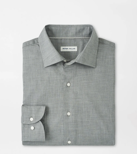 Peter Millar Highlands Soft Twill Cotton Sport Shirt