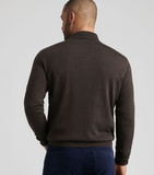 Peter Millar Autumn Crest Suede Trim Quarter-Zip
