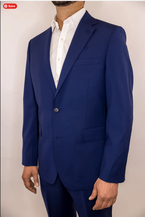 Giles & Jasper Suit in Bristol Blue
