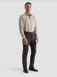 Bugatchi Long Sleeve Julian Woven Shaped Fit Shirt