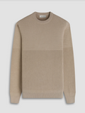 Bugatchi Mixed Media Crewneck Sweater