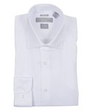 Christopher Lena Shirting White Dress Shirt-Slim