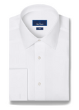 David Donahue Boxed French Cuff Formal Shirt-Slim
