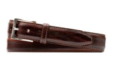 Martin Dingman Perry Italian Saddle Leather Belt