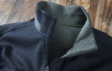 Nicoby WAFFLE REVERSIBLE QUARTER ZIP