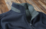 Nicoby WAFFLE REVERSIBLE QUARTER ZIP