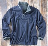 Nicoby WAFFLE REVERSIBLE QUARTER ZIP