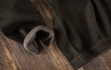 Nicoby HERRINGBONE SUEDE TRIM REVERSIBLE QUARTER ZIP