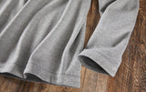 Nicoby HERRINGBONE SUEDE TRIM REVERSIBLE QUARTER ZIP