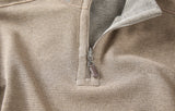 Nicoby WAFFLE REVERSIBLE QUARTER ZIP