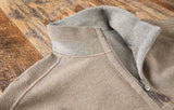 Nicoby WAFFLE REVERSIBLE QUARTER ZIP