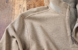 Nicoby WAFFLE REVERSIBLE QUARTER ZIP