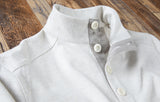 Nicoby MICRO GEOMETRIC 4 BUTTON PULLOVER