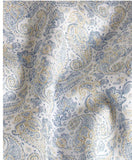 David Donahue Blue & Tan Paisley Print Shirt