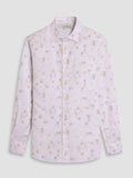 Bugatchi Axel Linen Printed Shirt