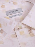 Bugatchi Axel Linen Printed Shirt