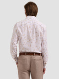 Bugatchi Axel Linen Printed Shirt