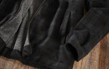 Nicoby FLANNEL SHERPA HOODIE