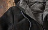 Nicoby FLANNEL SHERPA HOODIE