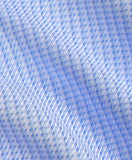 David Donahue Sky & Lilac Textured Twill Dress Shirt