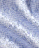 David Donahue Sky Dobby Check Dress Shirt