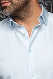 Au Noir Stretch Shirt Alexander Sld/ Ice Blue
