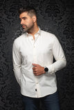 Au Noir Stretch Shirt Alexander Sld/ Off-White
