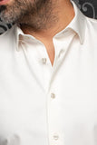 Au Noir Stretch Shirt Alexander Sld/ Off-White