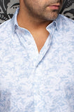 Au Noir Stretch Shirt | TERRELL Shirt, Light Blue
